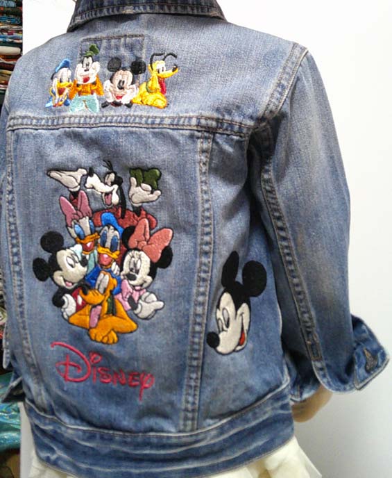 Embordered Demin Jacket Child size 4-5
