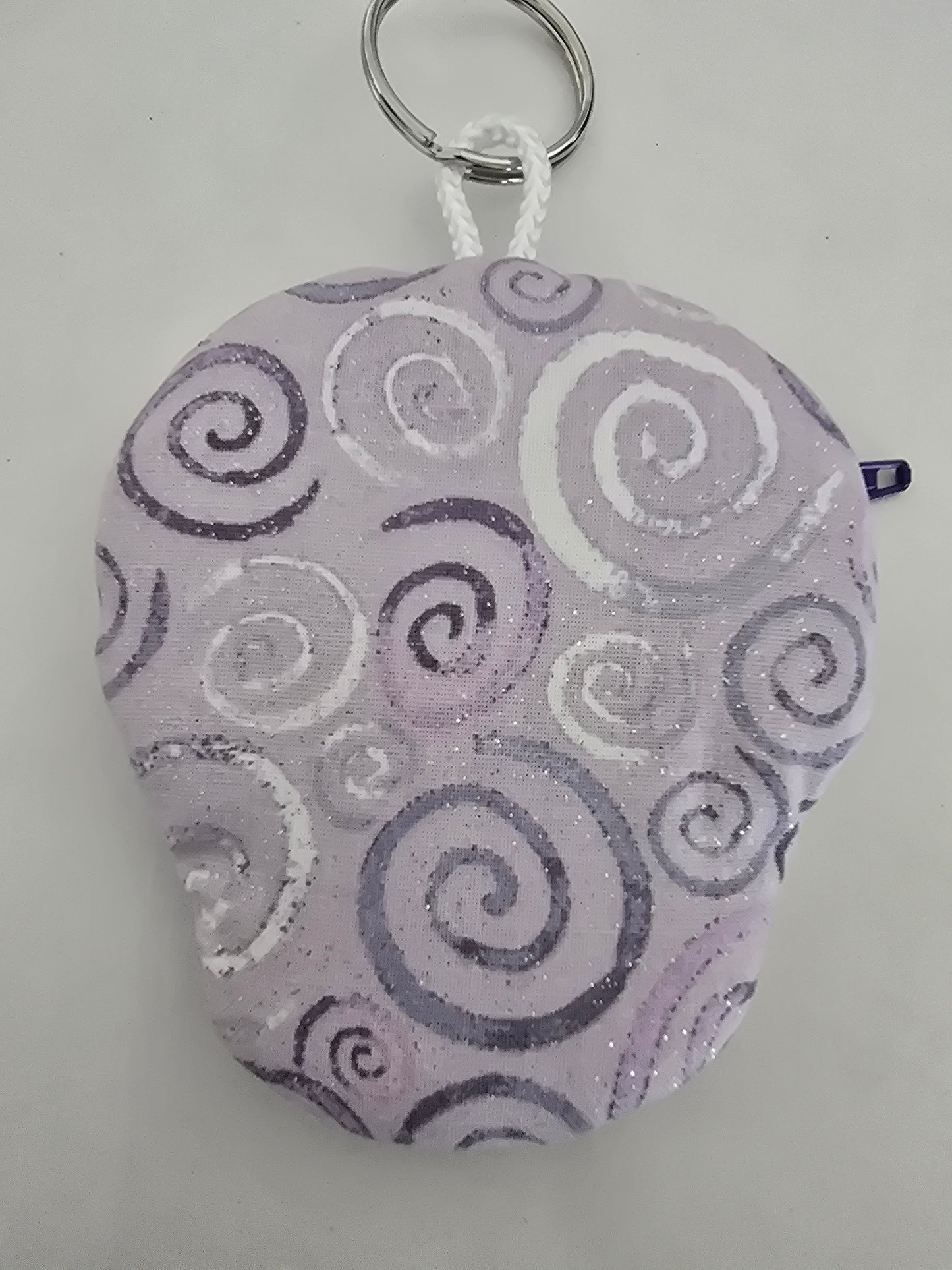Skull keyring coin purse