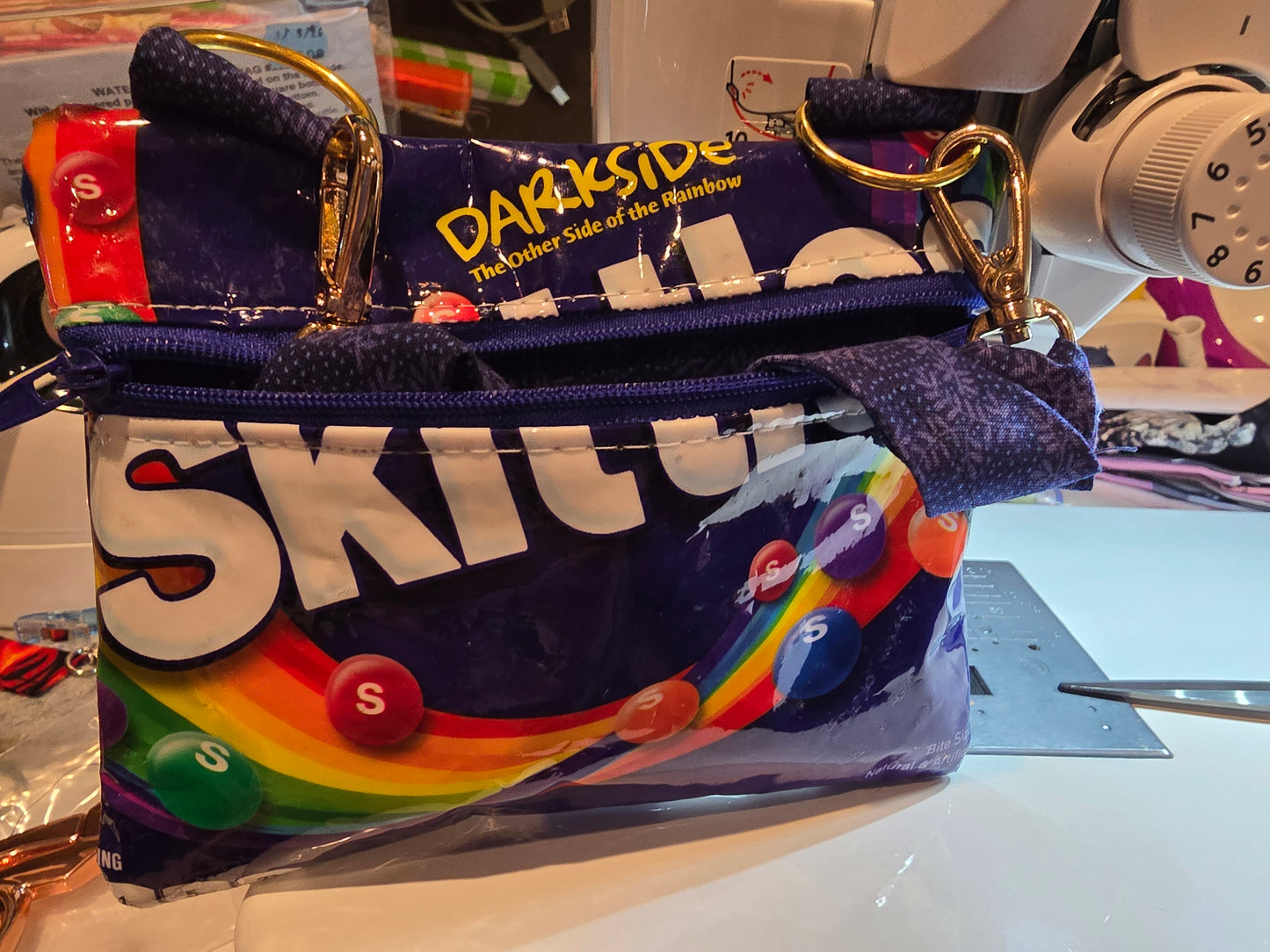 Eco friendly recycled candy purse