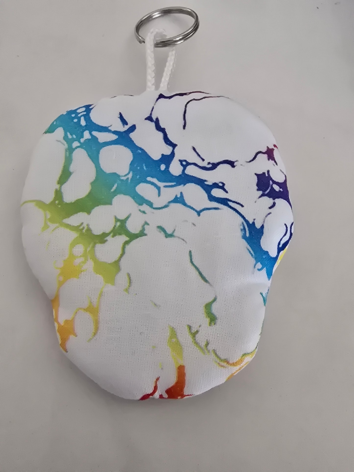 Skull keychain coin purse