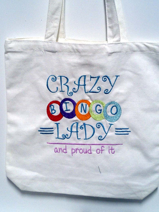 Bingo Lady tote bag
