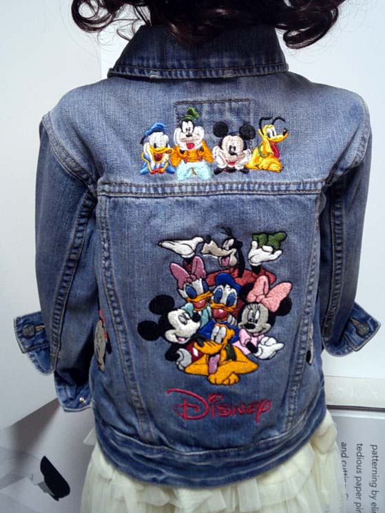 Embordered Demin Jacket Child size 4-5