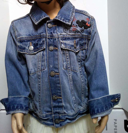 Embordered Demin Jacket Child size 4-5