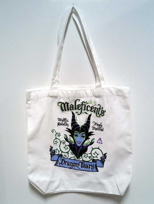 White Evil Fairy canvas tote bag