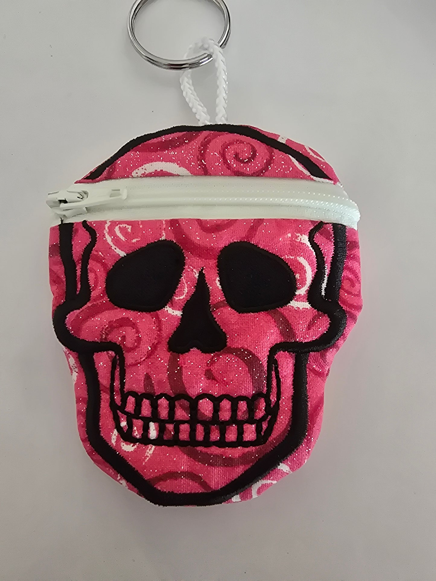 Skull keychain Coin Purse